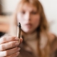 Close up image of weed joint with smoke